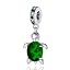 Green Sea Turtle Charm Pendant