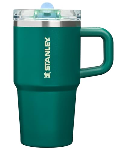 Image of STANLEY Quencher ProTour Flip Straw Tumbler with Leakproof Lid 20 oz | Built-in Straw and Handle | Cup Holder Compatible for Travel | insulated Stainless Steel Cup | BPA-Free | Emerald Honeydew