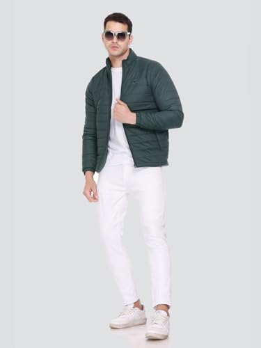 Image of RARE TIMES Men Puffer Jacket | Padded Jacket | Quilted Jacket | Trendy Winter Full Sleeve with Zipper Pocket Jacket (Pack of 1)