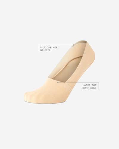 Cole Haan Mens Liner Socks - 2 Pack Non-Slip Low Cut No Show Socks for Men - Shoe Sock Liners with Silicon Heel Grip (7-12)3