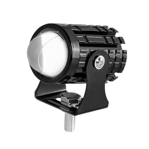 Luz antiniebla para moto y rutas nocturnas foco auxiliar LED amarillo para scooter y viajes en ATV