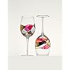 Antoni Barcelona Large wine glasses 29Oz Sagrada Originals hand painted mouth blown Handcrafted unique gifts birthdays…