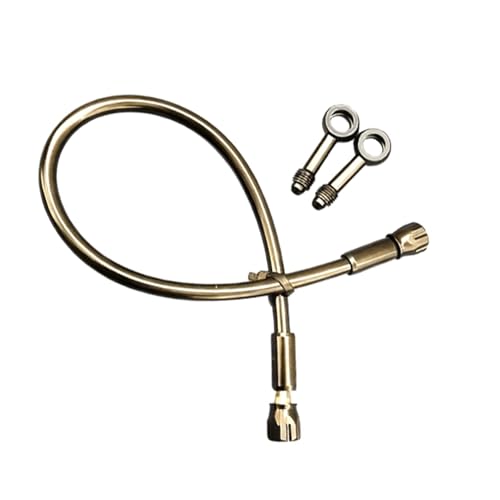 Flexible frein hydraulique AN3 résistant 3800mm pour réparer un levier mou de moto