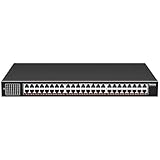 switch 48 ports cisco prix 【Installation en Rack ou sur Bureau】Prend en charge à la fois le montage en rack standard 19 pouces et le placement sur bureau, offrant des options de déploiement flexibles. Parfait pour les réseaux d’entreprise, les studios, les infrastructures IT et les installations domestiques à haute vitesse.