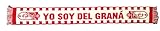 Granada CF Bufanda Yo Soy del Grana, Multicolor (Rojray/Blanca Rojray/Blanca), One Size (Tamaño del Fabricante:Talla Unica) Unisex Adulto