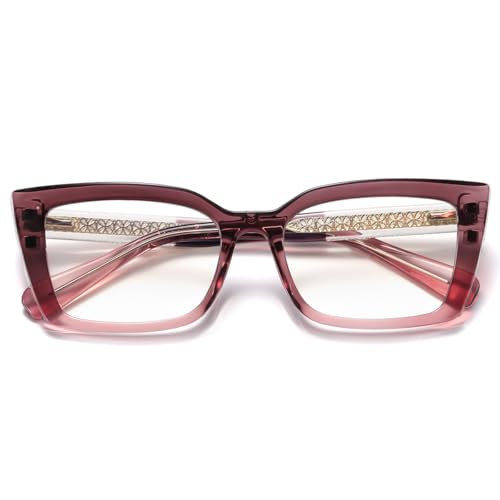 Square Frame Sunglasses Polarized Clip On Tr90 Magnetic Cat Eye Women Driving Sun Glasses Uv400 Acetate Temple2