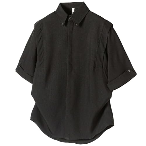 Chemise en lin manches courtes homme décontractée grande taille uni