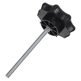 VICASKY Schwarz Reserveradhalterung Befestigungsschraube aus Metall und