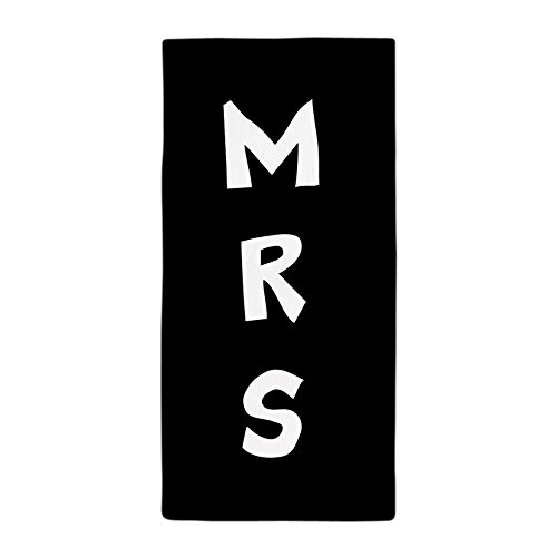 CafePress Her Half of Mr and Mrs Beach Towel Set Large Beach Towel, Soft Towel with Unique Design