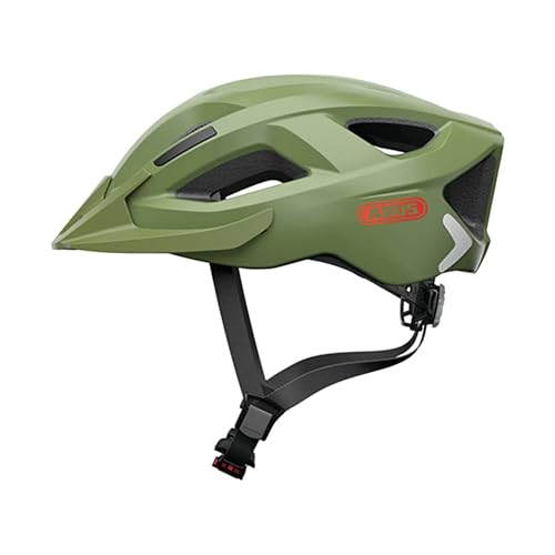 ABUS Stadthelm Aduro 2.0 - Allround-Fahrradhelm mit Licht - in sportivem...