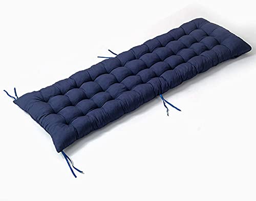Cojín rectangular para sofá de 2 o 3 plazas, cómodo cojín para balancín con diseño antideslizante, lavable, colchón para cuna de viaje