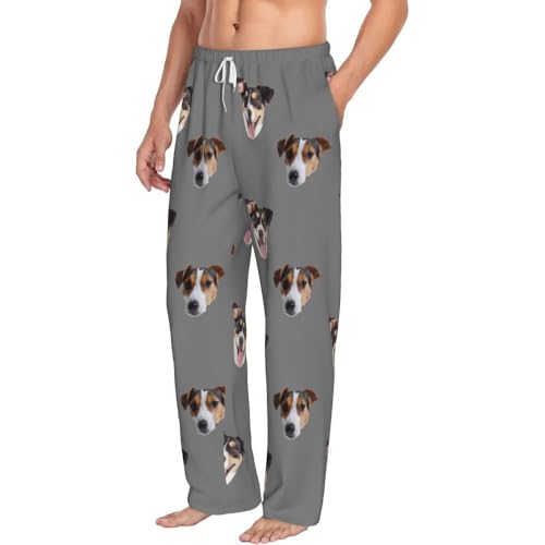 Personalized Pajama Pants with Face Custom Design Your Funny Photo Logo Pictures Christmas Birthday Gift for Men2