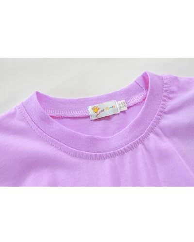 2nd Birthday Shirts for Toddler Girls Second Birthday Ruffle Long Sleeve Two Wild Cute Sweet Tee Tops3