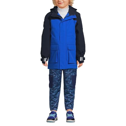 Lands' End Kids Squall Parka B Royal Cobalt/radiant Navy Kids Medium4