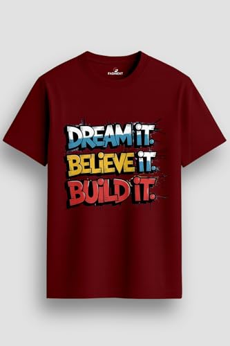 Image of Men's Regular Fit Printed T-Shirt Combo Pack of 3 | 100% Cotton Round Neck Half Sleeve Graphic Tees