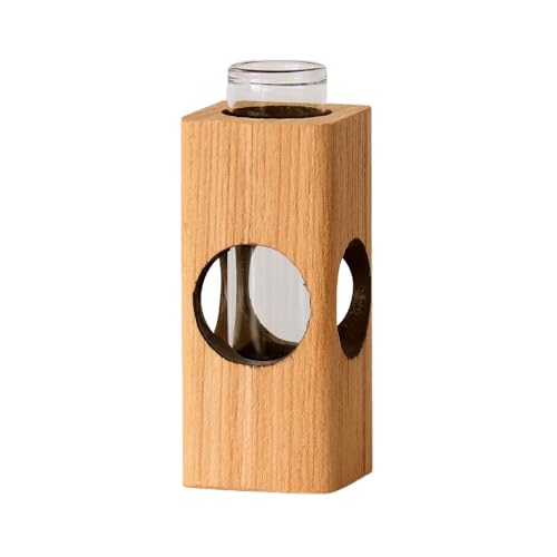 オリジナル線香差し (カフェオレ) 線香立て 高さ9cm 木製