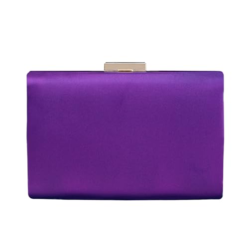 Image of Pleated Satin Clutch Purse For Women Wedding Bridal Clutch Bag Prom Party Clutch