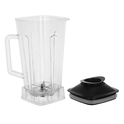 Housoutil 2L Conjunto de Reemplazo de Licuadora Jarra de Licuadora Comercial de Plástico Duradero, Diseño Espacioso y Base Estable para Profesionales en Restaurantes y Catering Reutilizable
