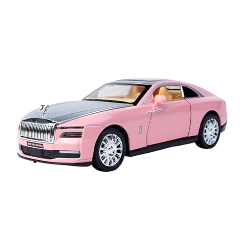 Jouet de voiture Spectre en métal rose, idée cadeau originale pour garçon