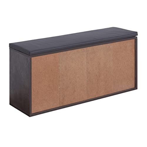 RICOO Scarpiera salvaspazio 104 x 49 x 30 cm Panca...