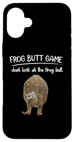 Bruh Dont Look At My Frog Butt Game Meme �X�}�z�P�[�X iPhone 16 Plus �p