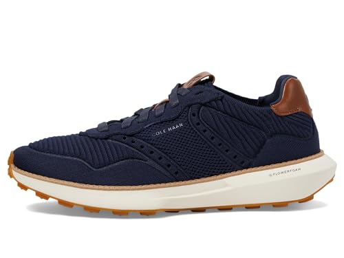 Cole Haan Cole Haan Mens Grandpro Ashland Stitchlite Sneaker, Navy Blazer/British Tan/Ivory, 9-M US