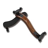 Violine auf der Schulter, Tragbare abnehmbare Holz Violine Schulterstützen Schulterpolster Violine Kinnhalter(4/4 3/4)