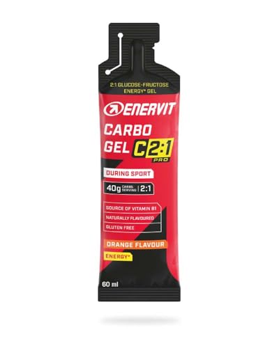 Enervit C2:1 Pro - Carbo Gel Energetico gusto Arancia, 60ml