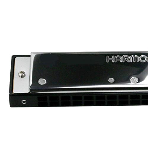 KIRANDIE Harmonica 24 Trous Key C Instruments de Musique for débutant (Color : Key DB) - Les Beatles, Paul McCartney, John Lennon, RIngo Starr, George Harrison KIRANDIE Harmonica 24 Trous Key C Instruments de Musique for débutant (Color : Key DB) – Image 5