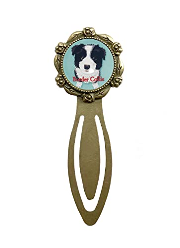 ボーダーコリー ベイビー BL ブックマーカー クリップ イヌ ブックマーク しおり 犬