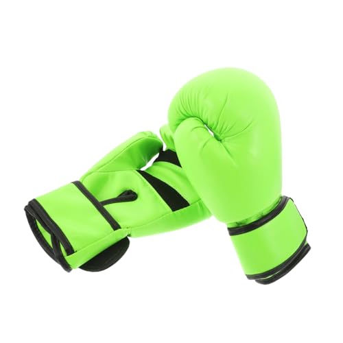 LEDMOMO キッズボクシンググローブ 軽量クッションフォーム採用 用スパーリング兼用 キックボクシング ムエ 空手 テコンドー練習用 ひとの