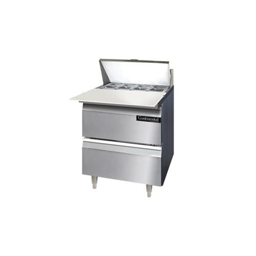 Designer Line Sandwich Unit by Continental Refrigerator – Model DL27-8C-D