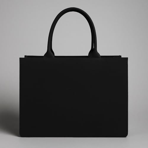 Image of Personalised /Personalized Tote for Women | Customised /Customized Name Bag | Stylish Luxury Handmade Gift for Her | Travel & Office Use | Birthday, Anniversary, New Mom Present