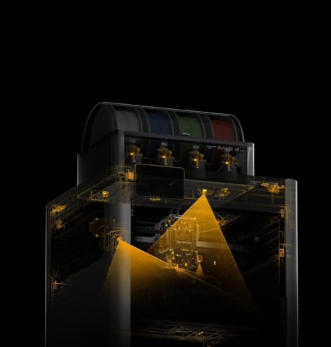 Image of Bambu Lab H2D Combo 2 3D Printer with 10W High-Speed Laser Module, Large Build Volume, Auto Bed Leveling, Multi-Material Printing, Wi-Fi Connectivity, and Silent Operation
