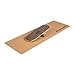 BoarderKING Indoorboard - Tavola di Equilibrio per Surf e Skate Indoor, Tavola Propriocettiva per NeuroMuscular Response Training, incl. Tappetino Protettivo, 100 mm x 40 cm, Noce
