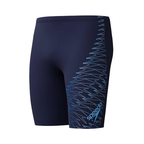 Speedo Herren Gala Lagenschwimmhose mit Logo | Schwimmtraining | Hochentwickeltes Material | Sportliches Design Schwimmbekleidung, Lagoon Blue/Celeste, 40