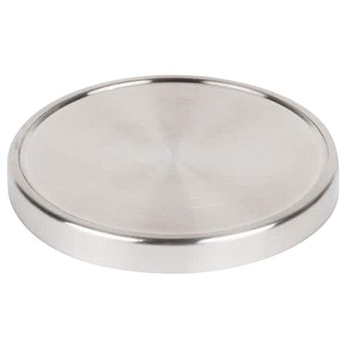 Cal-Mil 1851-4LID Replacement Lid for 16oz. Jars, Stainless Steel (Pack of 3)