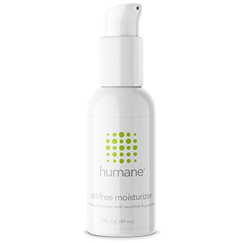 Humane Oil-Free Daily Lightweight Face Moisturizer for Acne-Prone Skin with Soothing Antioxidants, 3
