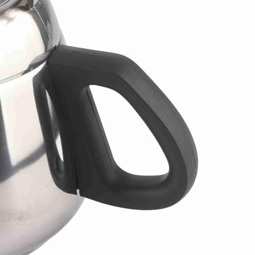 Haosie 2L Stainless Steel Teapot - Durable Metal Catering Tea Pot with Strainer for Induction Hob & Coffee Serving - Image 6