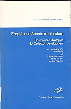 English and American Literature: Sources and Strategies for Collection Development
