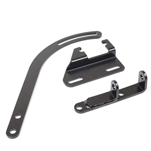 Jy Performance Swp Short Water Pump Alternator Bracket Compatible With 1955-1968 Sbc Small Block Chevy 265 283 305 327 350 383 400 Drivers Side #TOP1