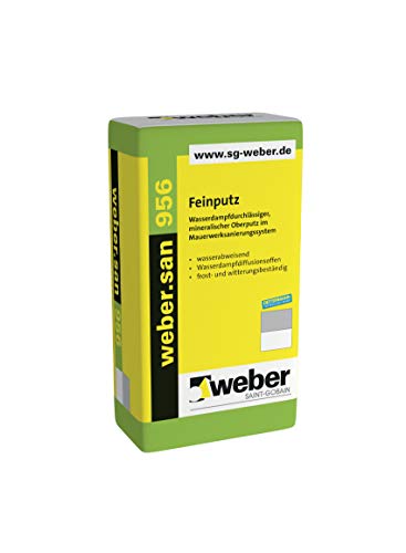 Preisvergleich Produktbild weber.san 956 Feinputz Putz Edelputz Oberputz 25 kg