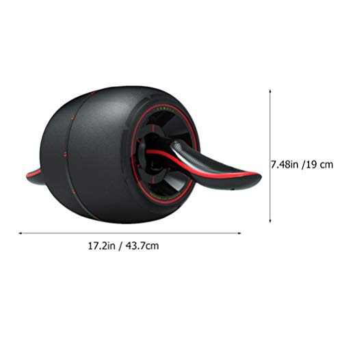BESPORTBLE Rolo de Ab para exercícios abdominais para exercícios abdominais Ab Wheel Roller Muscle B