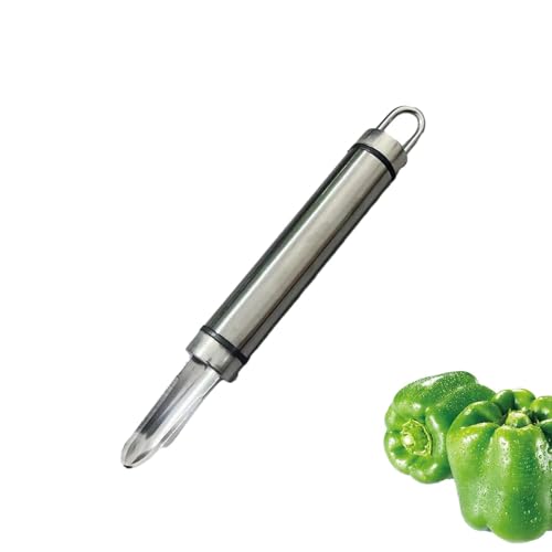 Herramienta de deshuesador de cerezas, extractor de vacío de frutas | Pelador de frutas y pelador de acero inoxidable,Removedor de núcleo lichi fácil de usar, vacío longane portátil para verduras y