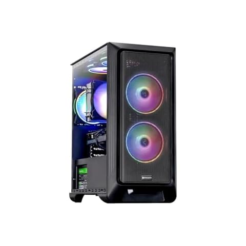 Gaming PC Desktop – Intel Core 13 gen i5 13490F 2.5 GHz, NVIDIA RTX 4060 Ti, 650W PSU, Windows 11 Home Cover