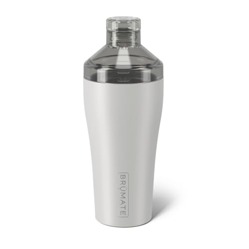 BrüMate Cocktail Shaker 22oz Insulated Stainless Steel Shaker - 100% Leakproof - No Condensation (Dune)