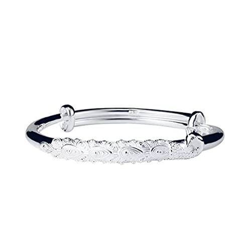 Bracelet argent pur 999 élégance quotidienne style Palace Lady