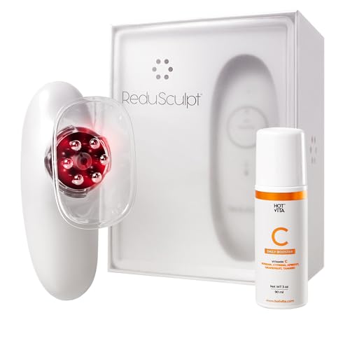 Redu Sculpt Body Sculpting Machine & Cellulite Massage Tool & Vitamin C Oil