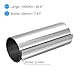sourcing map Edelstahlplatten 1000x200x0.1mm, Edelstahlblech Streifen Edelstahlfolie Blech, 304 Edelstahl Blechplatten Silber Edelstahlstreifen für Handwerk Elektrische Reparaturen