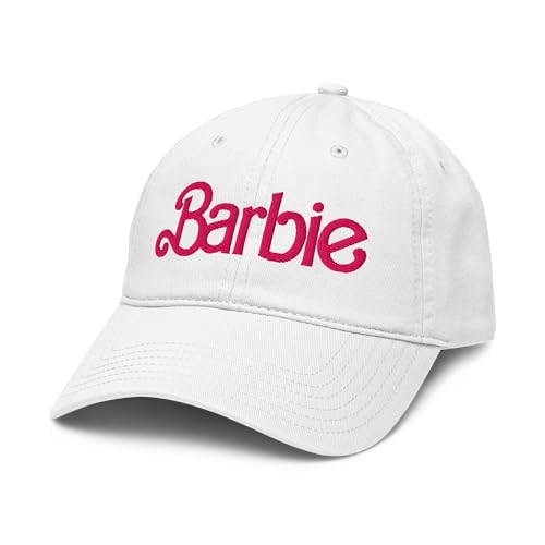 Barbie Flamingo Pink Logo Adjustable Baseball Hat